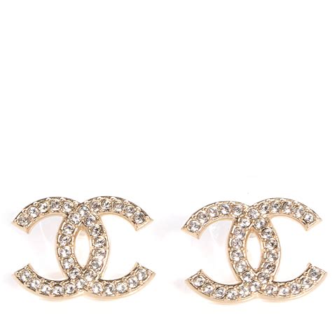 coco chanel earrings gold